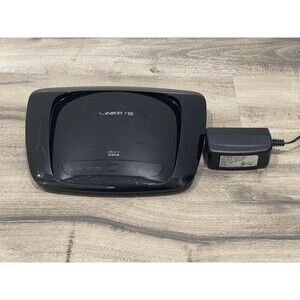 Linksys Router WRT160N 300 Mbps 4-Port 10/100 Wireless N Tested & Working